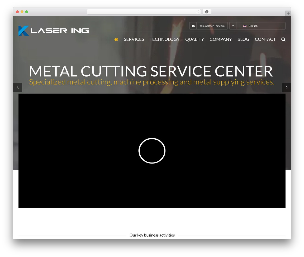 Construction WordPress theme - laser-ing.com Construction WordPress theme - laser-ing.com