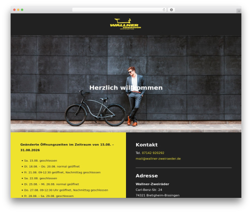 Create top WordPress theme - wallner-zweiraeder.de