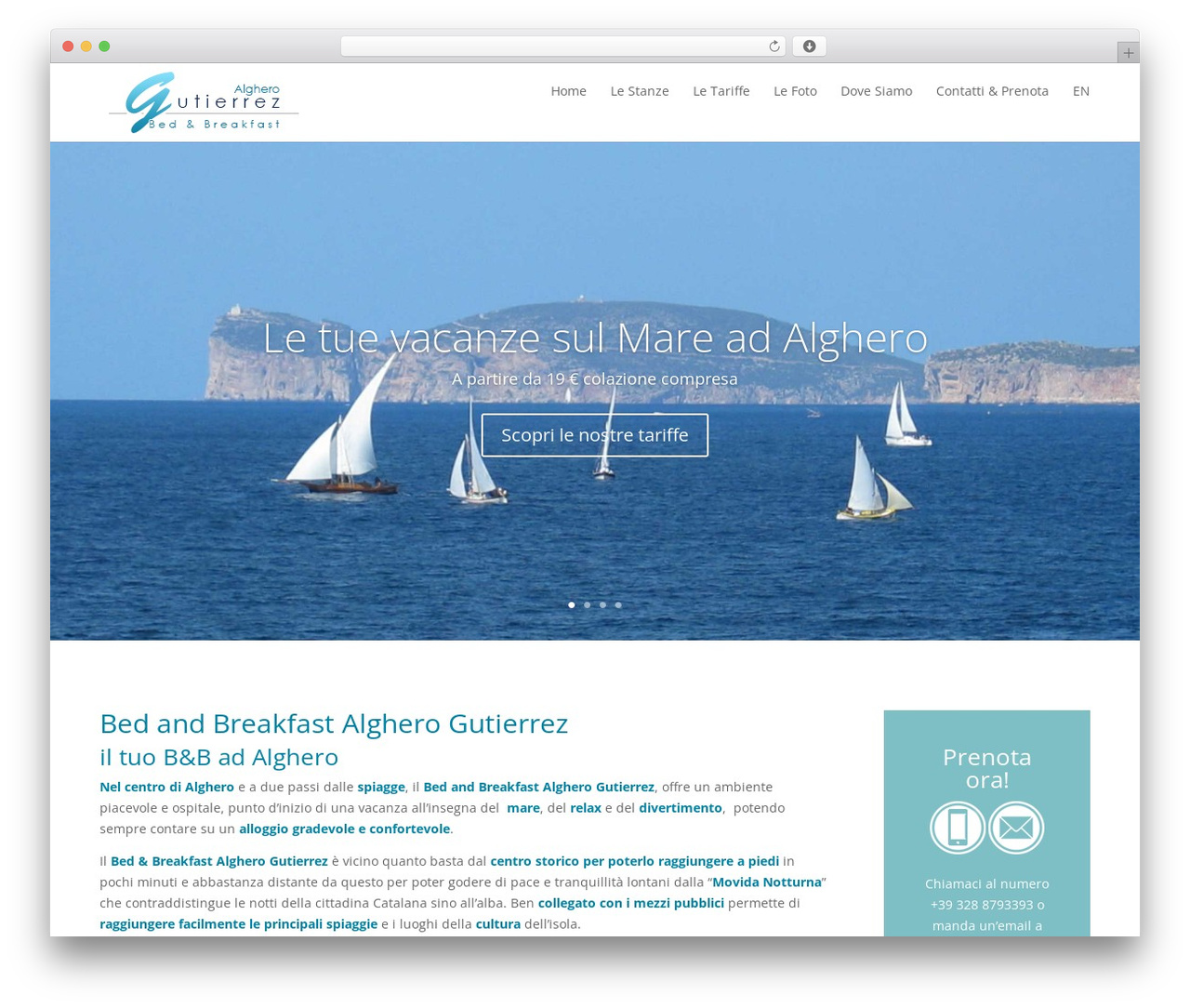 Divi theme WordPress - algherog.it Divi theme WordPress - algherog.it