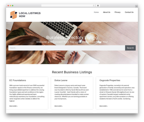 Freshtag WordPress plugin - locallistingsnow.com