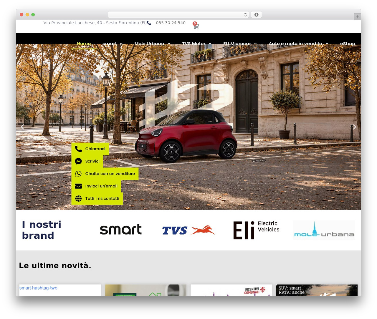 Hello Elementor WordPress theme - citycar-smart.com