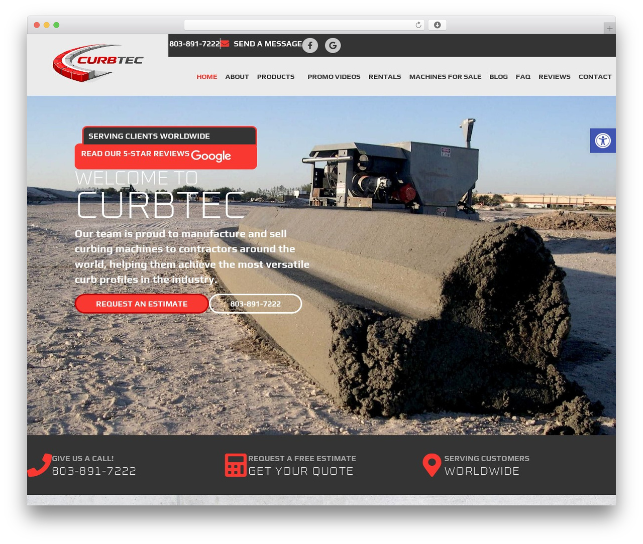 Hello Elementor WP theme - curbtec.com