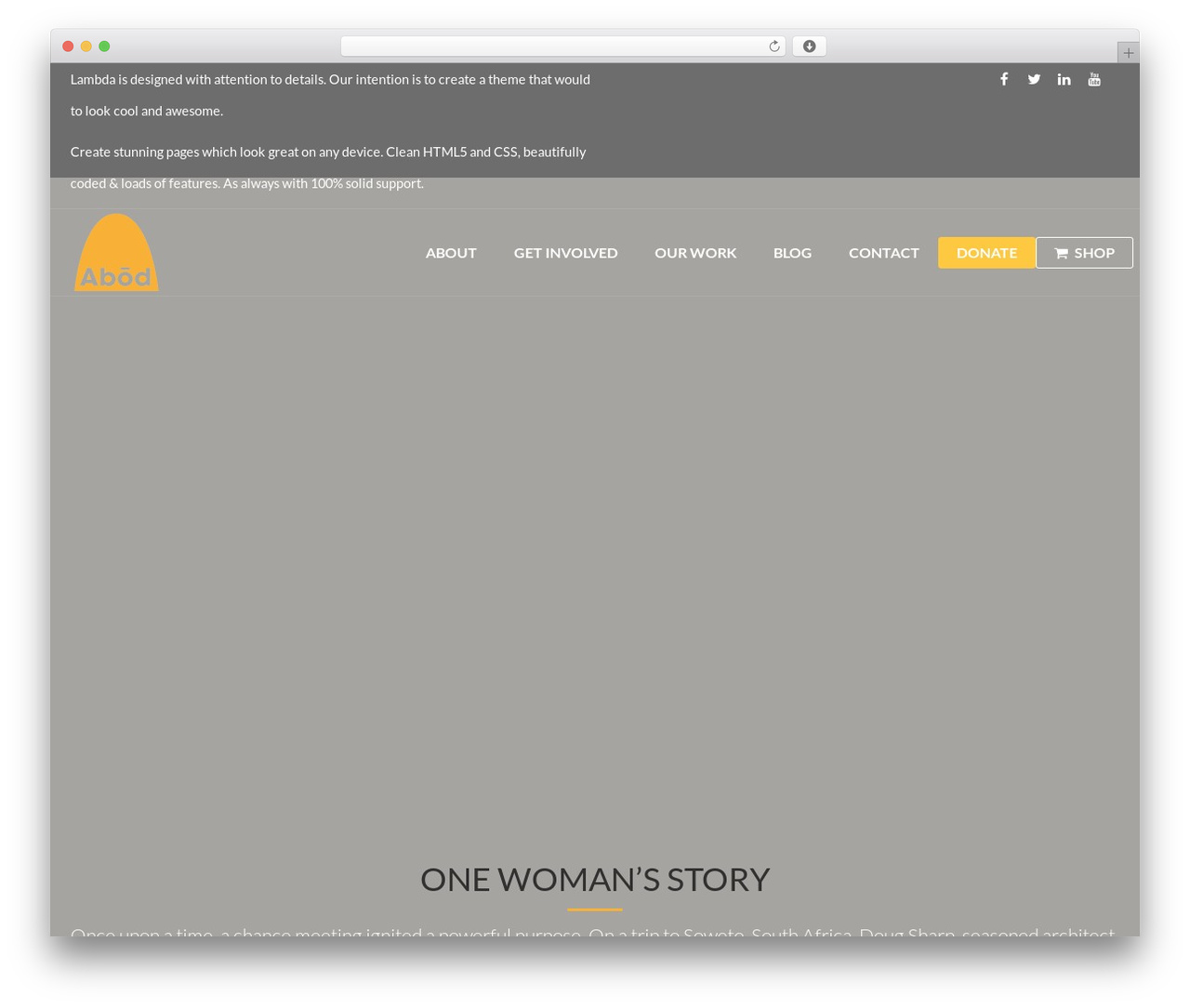 Lambda WP theme - abodshelters.com Lambda WP theme - abodshelters.com