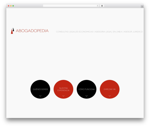 Minimable Premium WordPress theme - abogadopedia.com