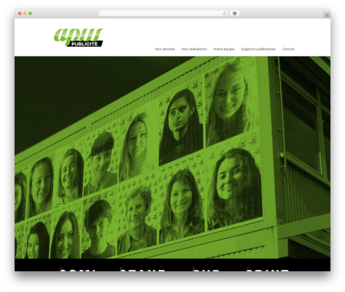 OneUp WordPress theme - apw.ch