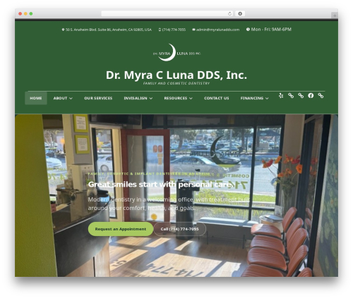 Radcliffe 2 WordPress theme - myralunadds.com