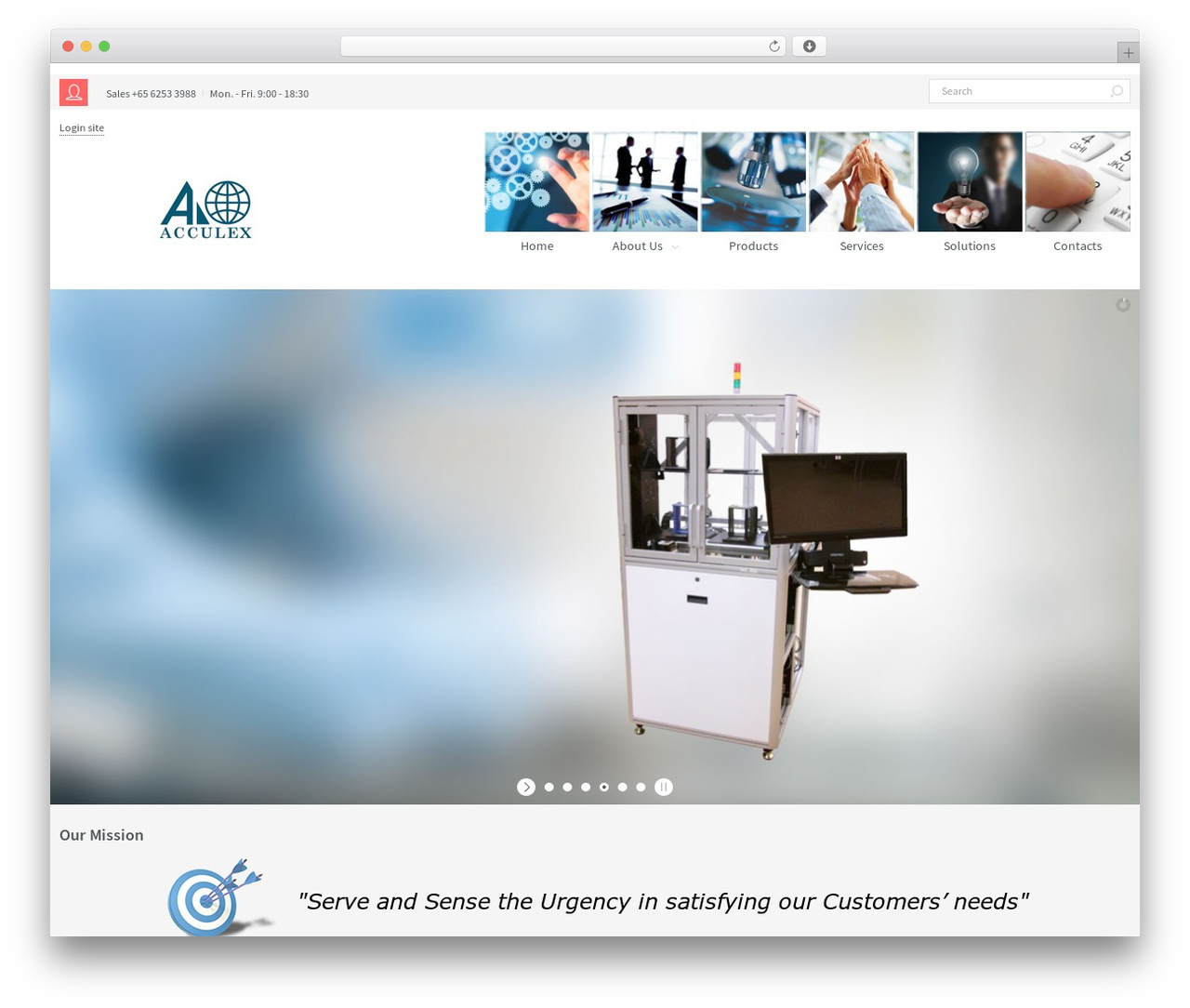 Theme WordPress Second touch - acculex.net
