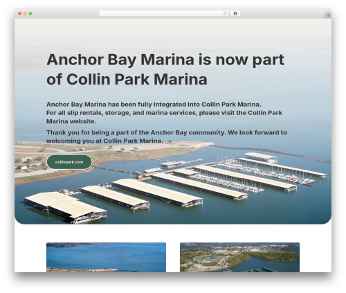 WordPress theme Divi - anchorbaylavon.com