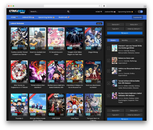 WordPress theme DramaStream - otakudesu.fit