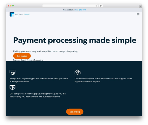 WordPress theme Stax - paymentdepot.com