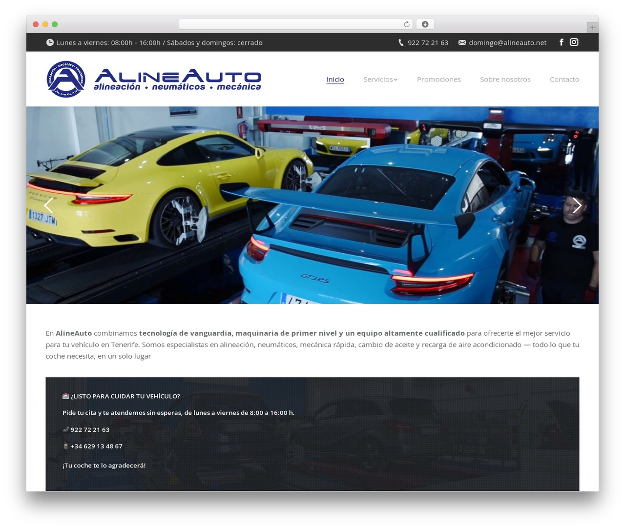 WordPress theme The7 - alineauto.net