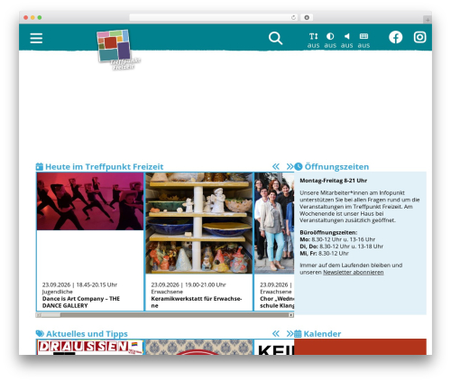 Jda julia disability access WordPress plugin - treffpunktfreizeit.de