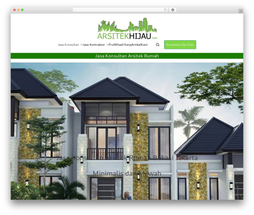 WordPress theme Zakra - arsitekrumah.net