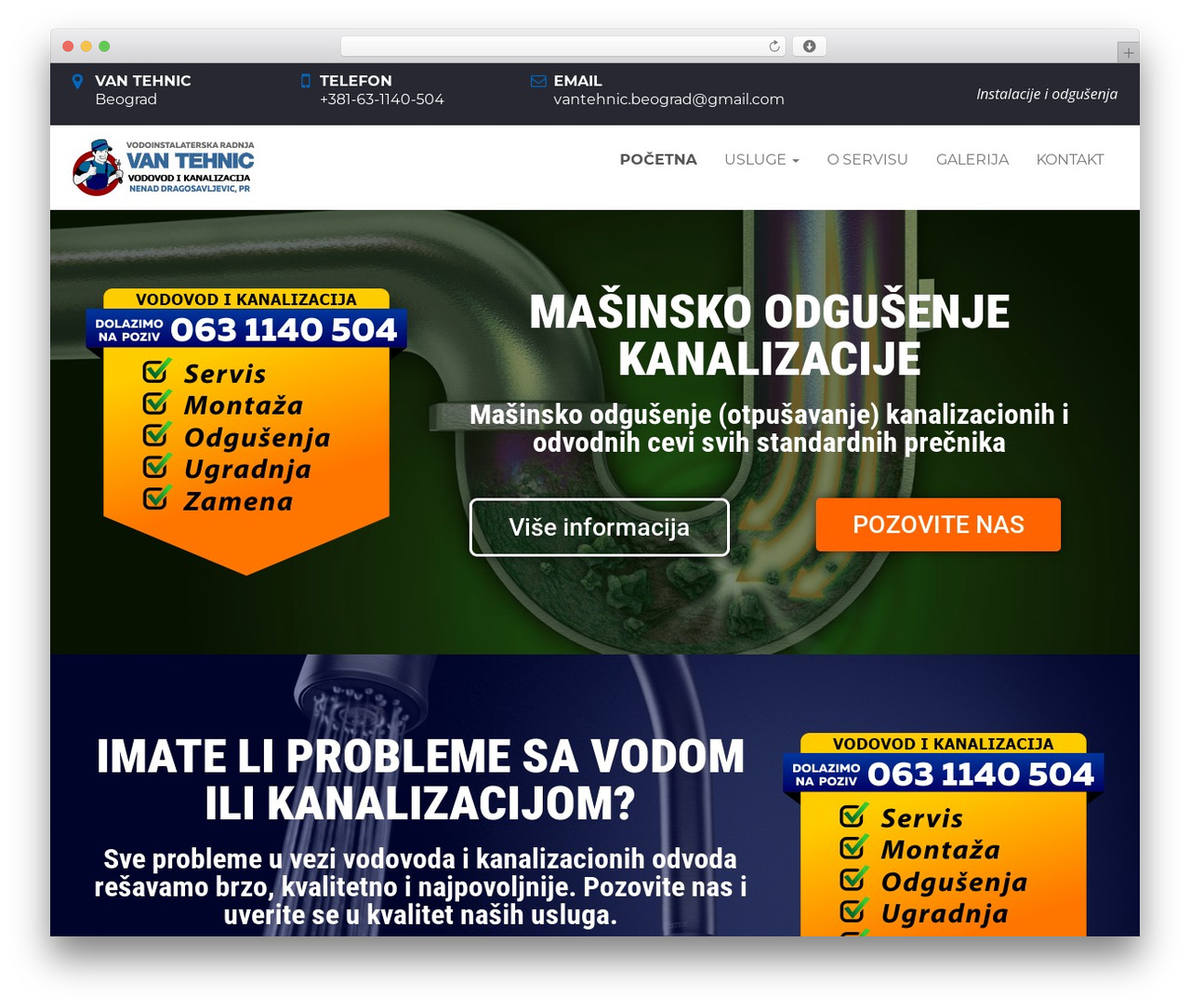 WP Plumber theme WordPress - vantehnic.com WP Plumber theme WordPress - vantehnic.com