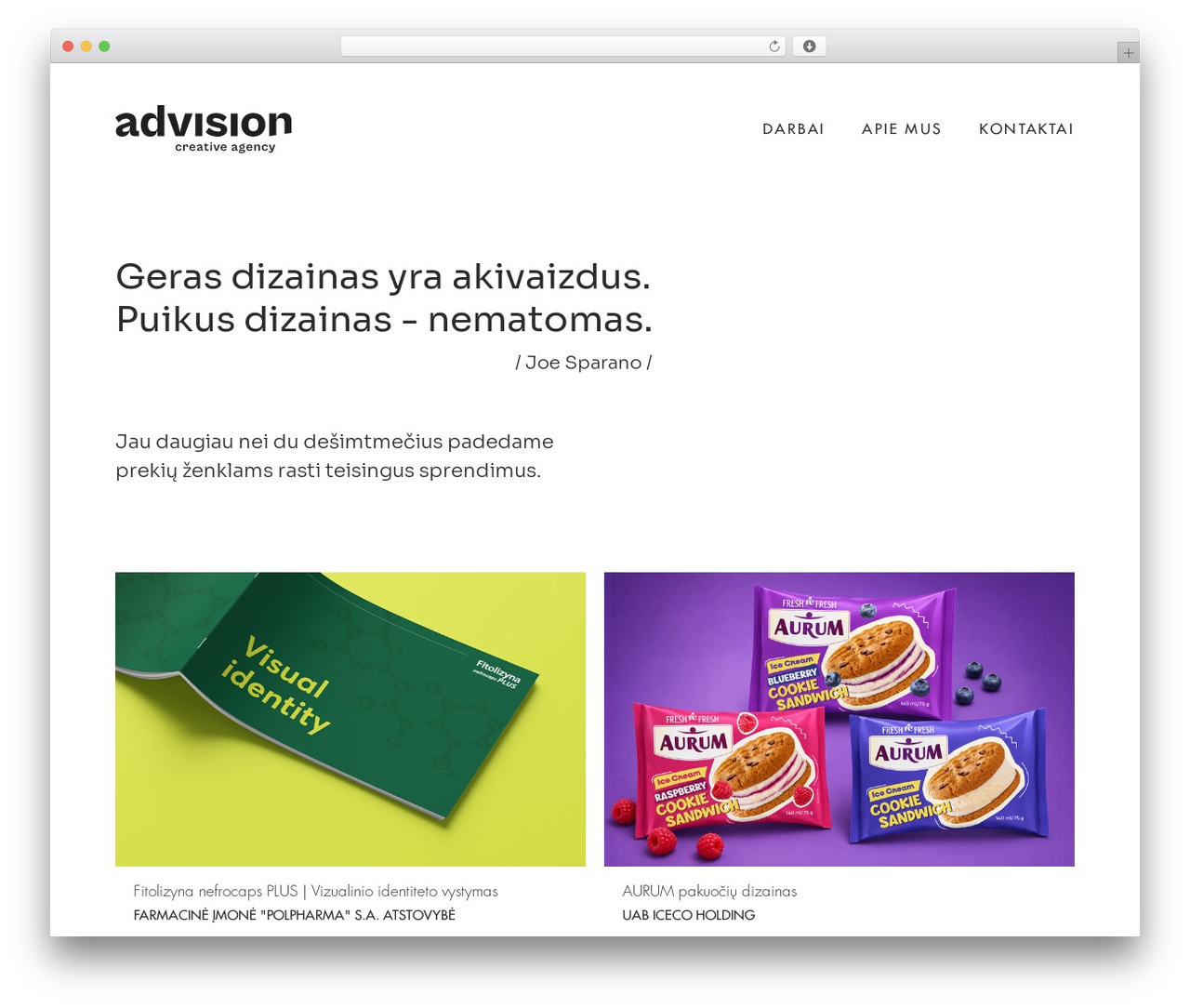 Advision theme WordPress - advision.lt Advision theme WordPress - advision.lt