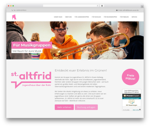 Altfrid Theme WordPress theme - altfrid.de