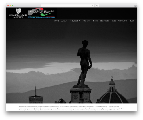 Best WordPress theme Elevate - alessandroromito.com