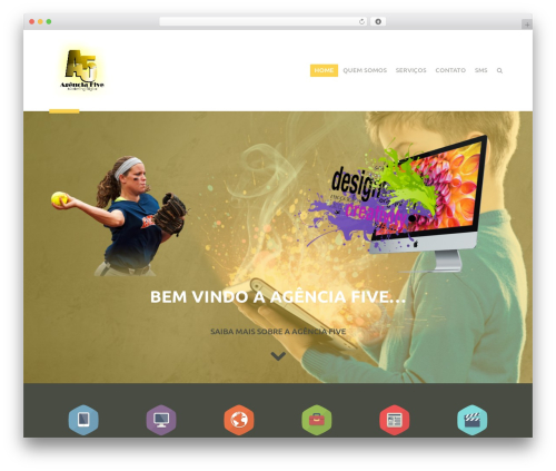 Boldial WordPress theme - agenciafive.com.br