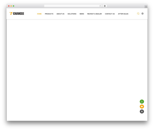 Chancee WordPress theme - www.chanceeglobal.com