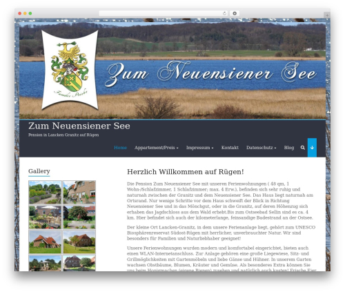Explore free WordPress theme - am-see-ruegen.de