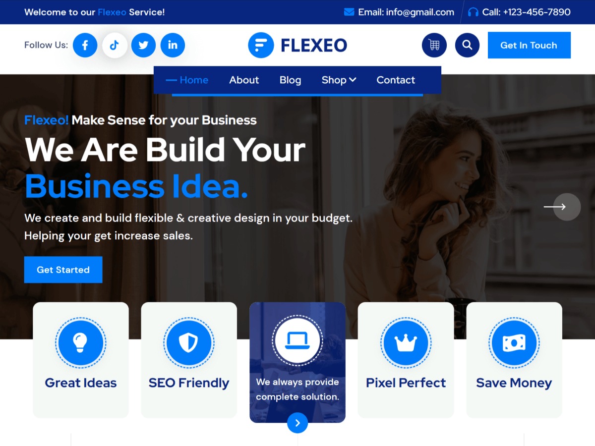 Flexeo WordPress store theme Flexeo WordPress store theme