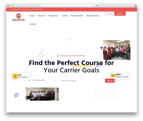Studyhub WordPress theme - dbtechcenter.com