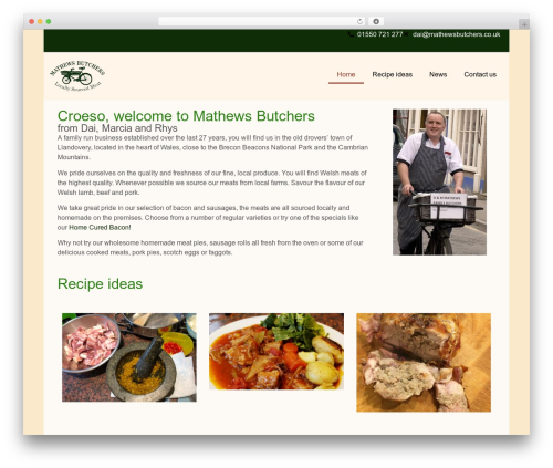 Facebook Plugin: WP Social (ik-facebook) free WordPress plugin - www.mathewsbutchers.co.uk