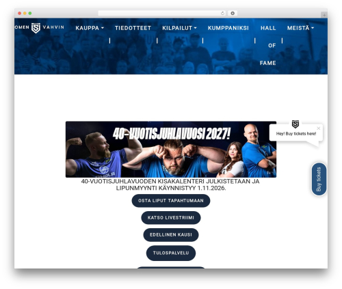 Theme WordPress Lunki E17 - suomenvahvinmies.fi
