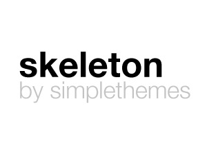 Theme WordPress Skeleton by Danny Holt