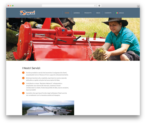Ubercorp theme WordPress - agrint.it