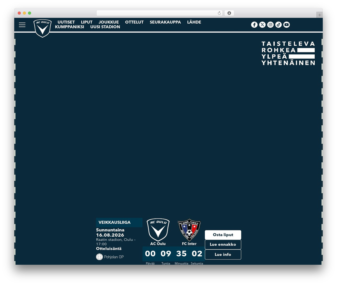 WordPress theme AC Oulu - acoulu.fi WordPress theme AC Oulu - acoulu.fi