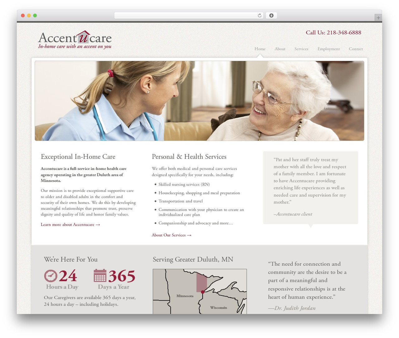 Accentucare WordPress theme - accentucare.com