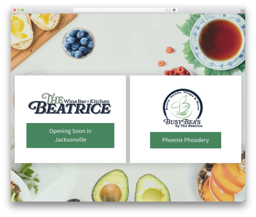 Woopack WordPress plugin - thebeatricemedford.com