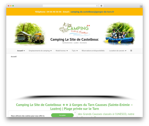 CitadelaWP WordPress theme - gorges-du-tarn.fr