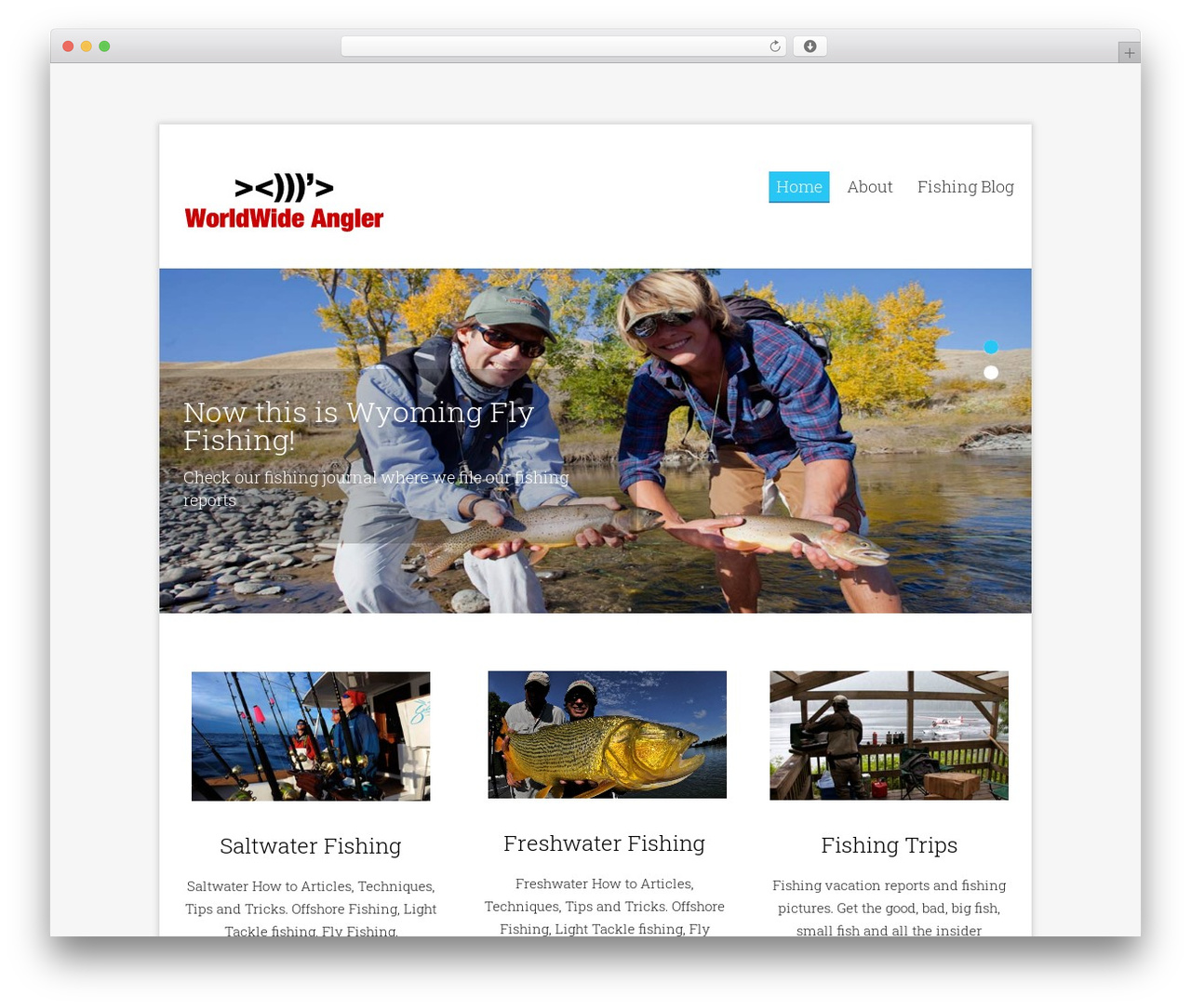 Compass Pro Responsive Theme WordPress theme - worldwideangler.com Compass Pro Responsive Theme WordPress theme - worldwideangler.com