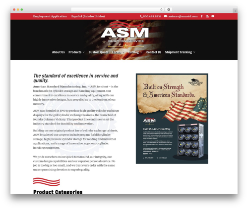 Divi theme WordPress - amrstd.com