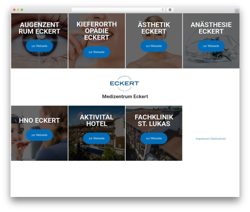 Divi WordPress theme - medizentrum-eckert.de