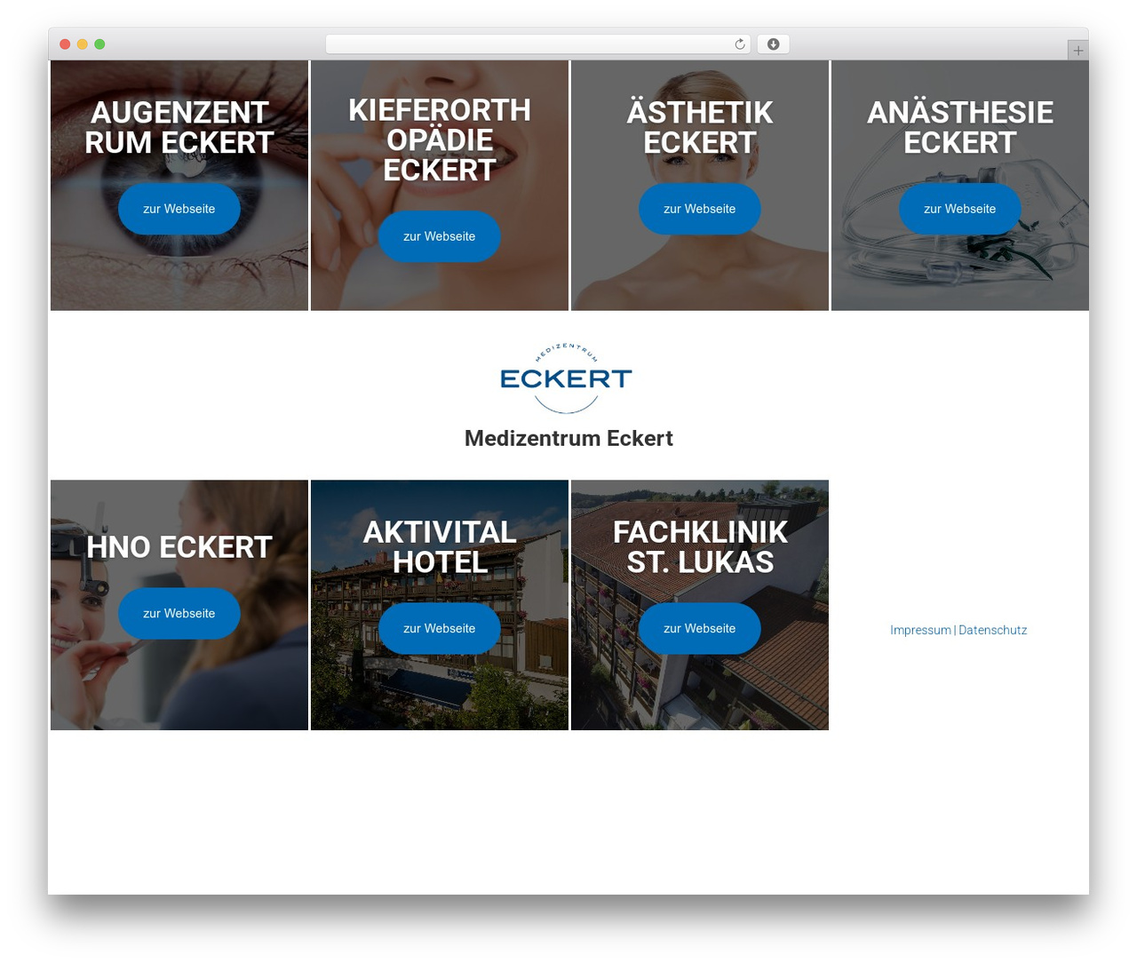 Divi WordPress theme - medizentrum-eckert.de