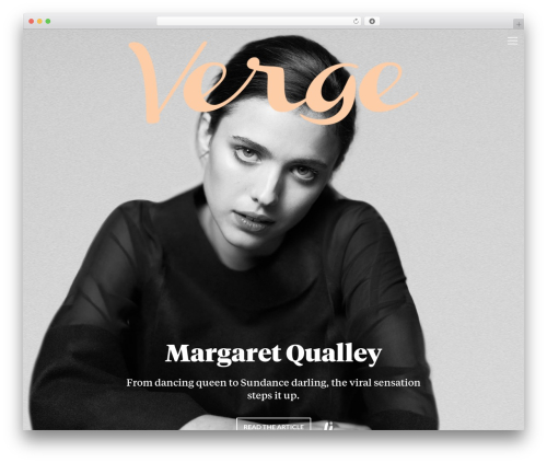 Dsquared theme WordPress - vergemag.com