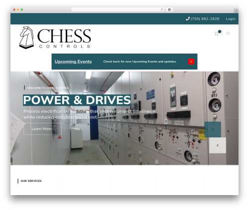 Samatex theme WordPress - chesscontrols.com