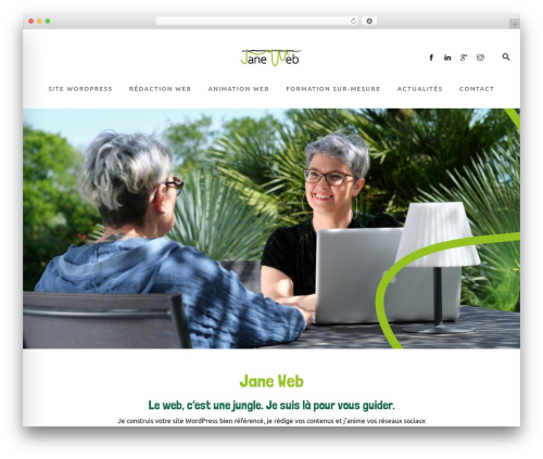 Theme WordPress Formota - janeweb.fr