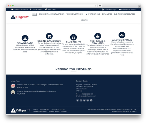 the7dtchild WordPress theme - killgerm.com