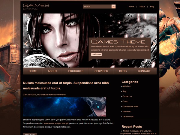 WordPress theme Alien-esoteric