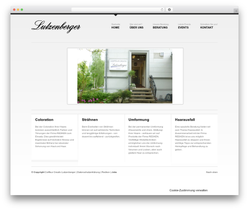 WordPress theme Aurelius - albert-lutzenberger.de