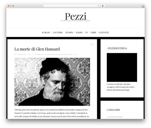 WordPress theme BuzzBlog - alessandrobasile.net
