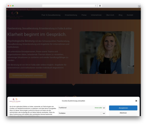 WordPress theme Hello Elementor - sexualberatung-guenster.de