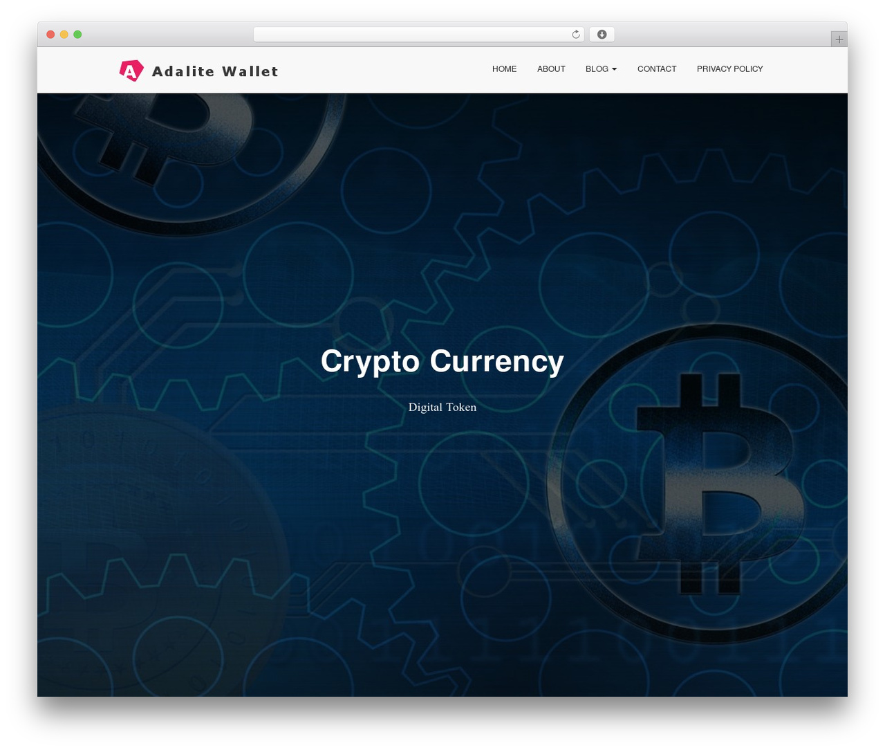 Hestia WordPress theme - adalitewallet.com