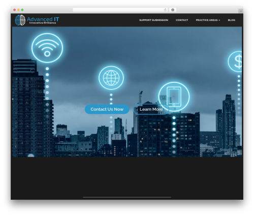 OneHost theme WordPress - advancedit.com