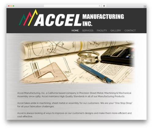 Untitled theme WordPress - accelmfg.com
