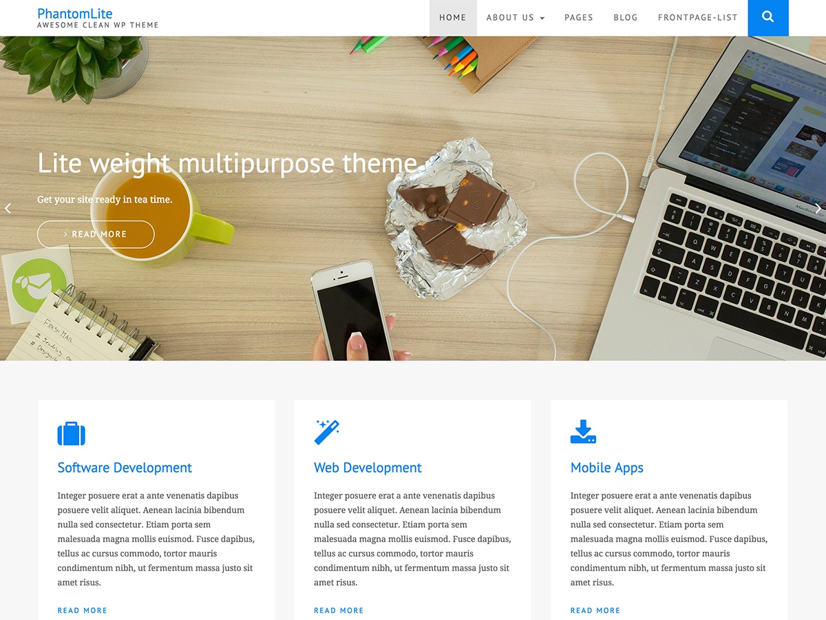 UpdatedPhantom WordPress theme UpdatedPhantom WordPress theme
